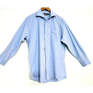 Lauren Ralph Lauren Men's Slim Fit Stretch Non-Iron Dress Shirt long sleeve size